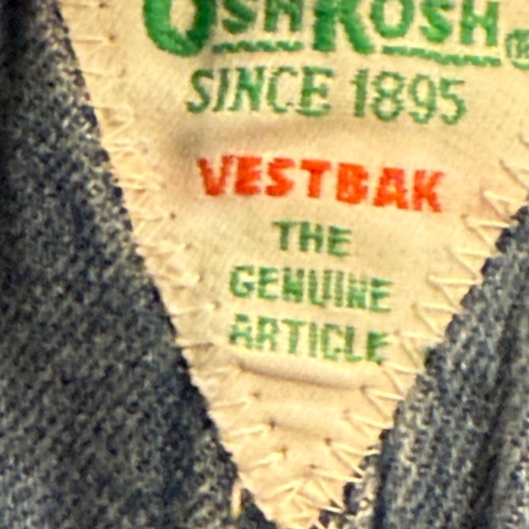 Vintage Oshkosh B’Gosh adult Jean bibbed overalls good used condition size 38x30 - Picture 7 of 7